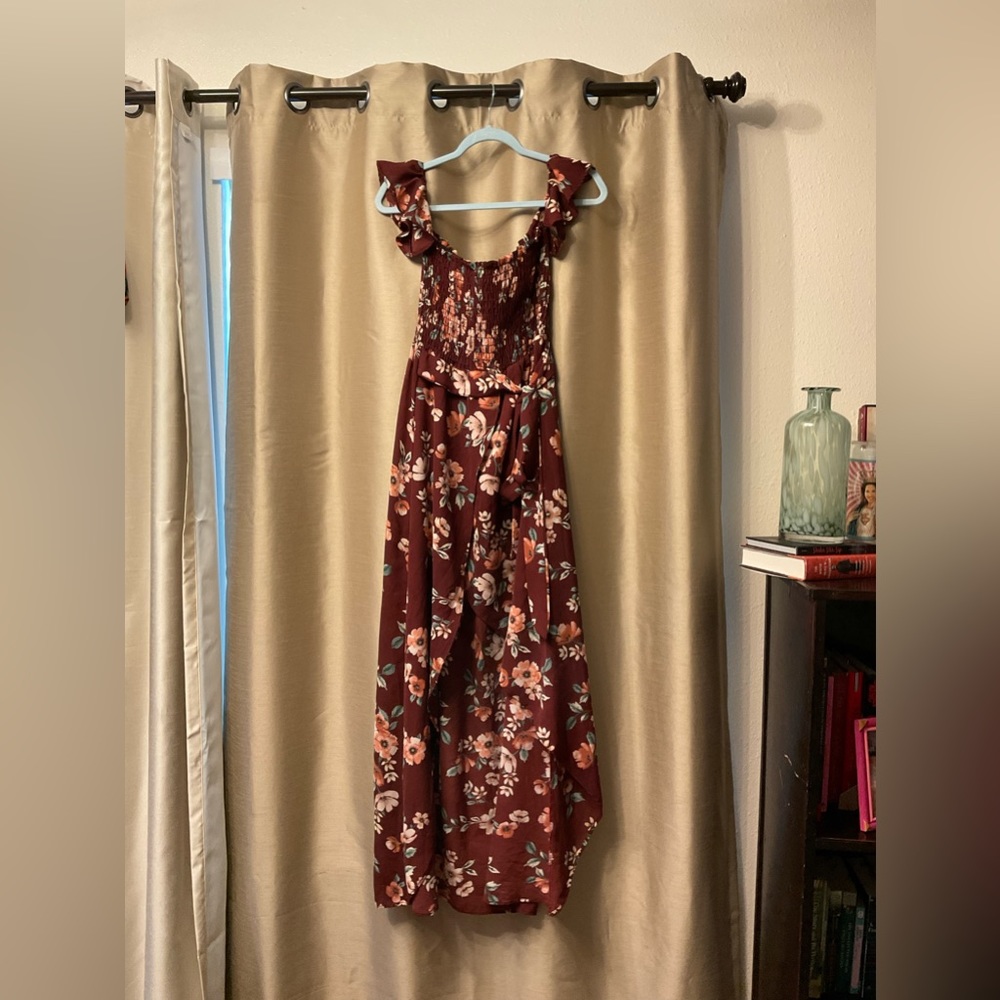 Floral Hi-low dress